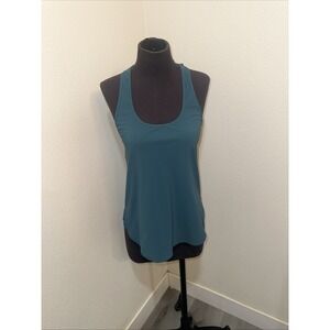 Lululemon Racerback Athletic Tank Top Strapy Sleeveless Workout Yoga Top Sz 4